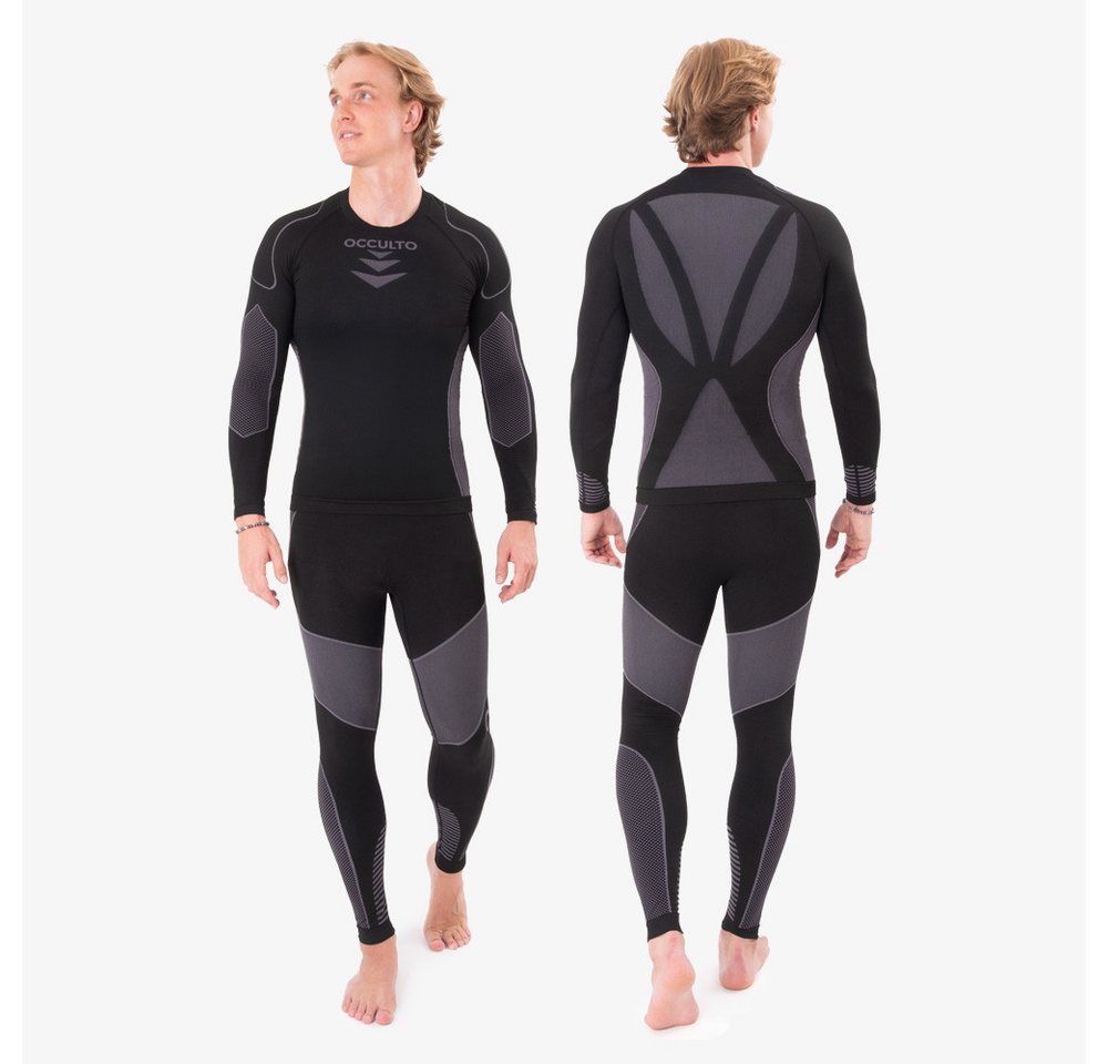 OCCULTO Thermounterhemd Herren Thermounterwäsche Set (Modell: James) (1-St)