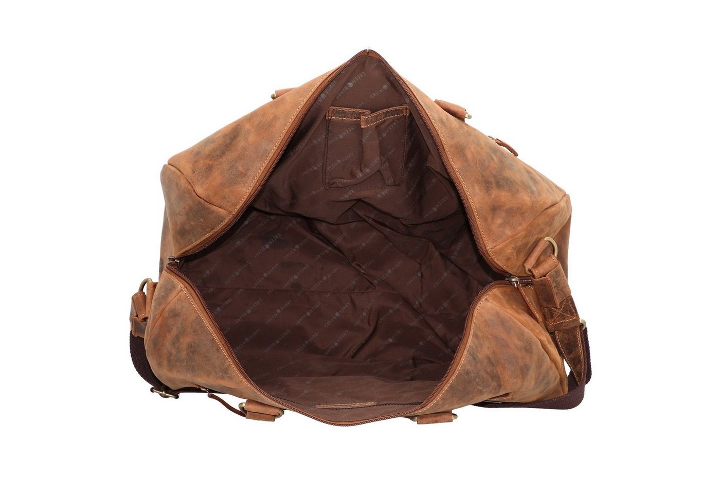 Greenburry Weekender Vintage, Leder Bild 4