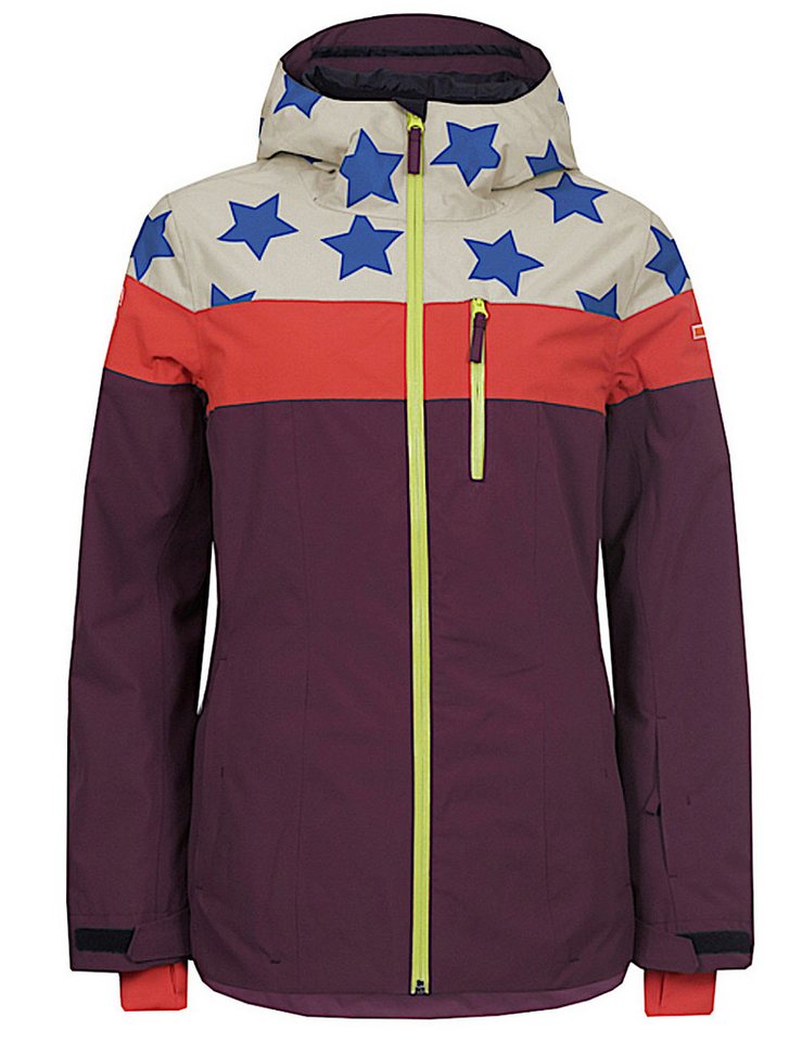 Icepeak Skijacke Clearlake Outdoorjacke Winterjacke Design mit Sternen, Wassersäule 10.000 mm, 2-Wege-Stretchmaterial Bild 2