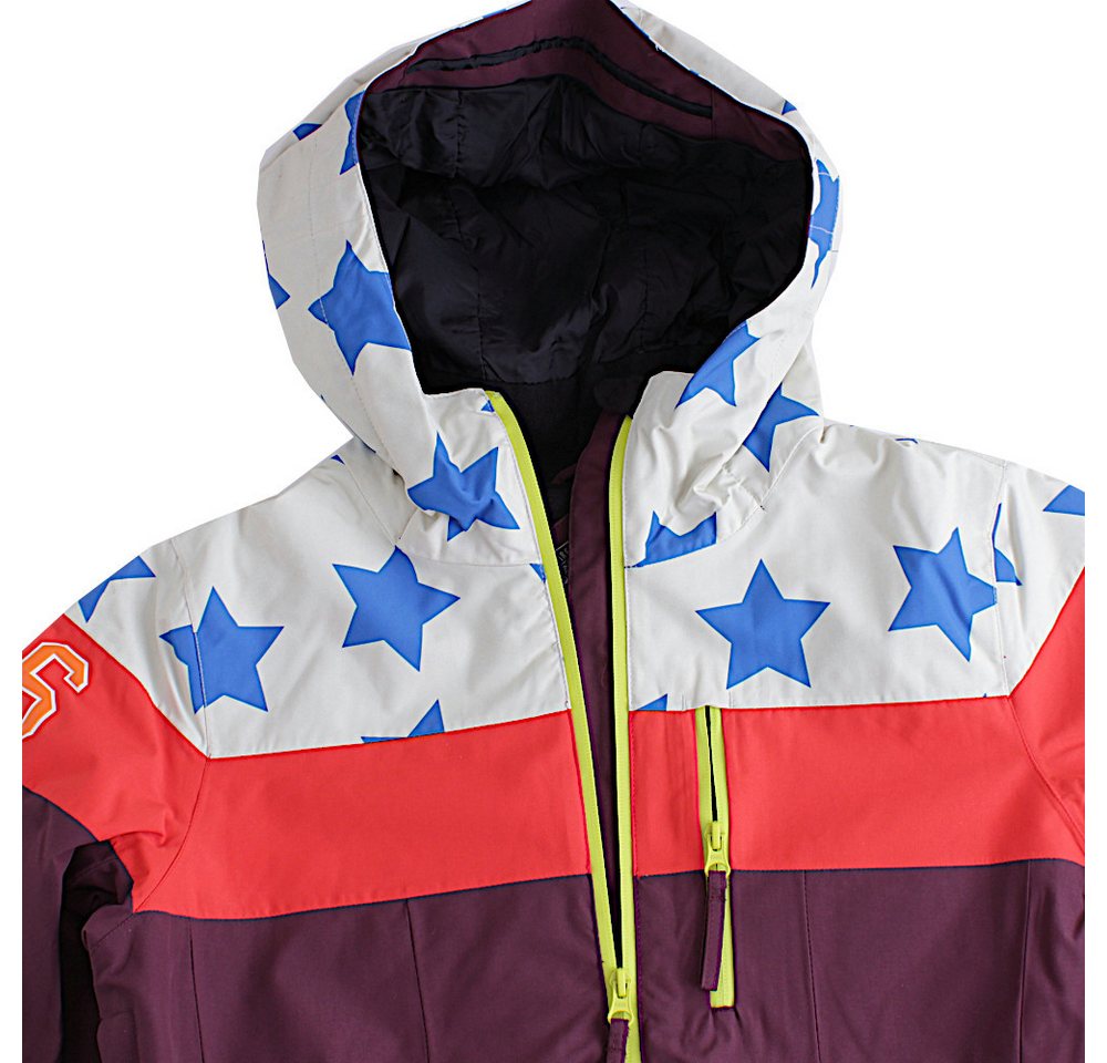 Icepeak Skijacke Clearlake Outdoorjacke Winterjacke Design mit Sternen, Wassersäule 10.000 mm, 2-Wege-Stretchmaterial Bild 5