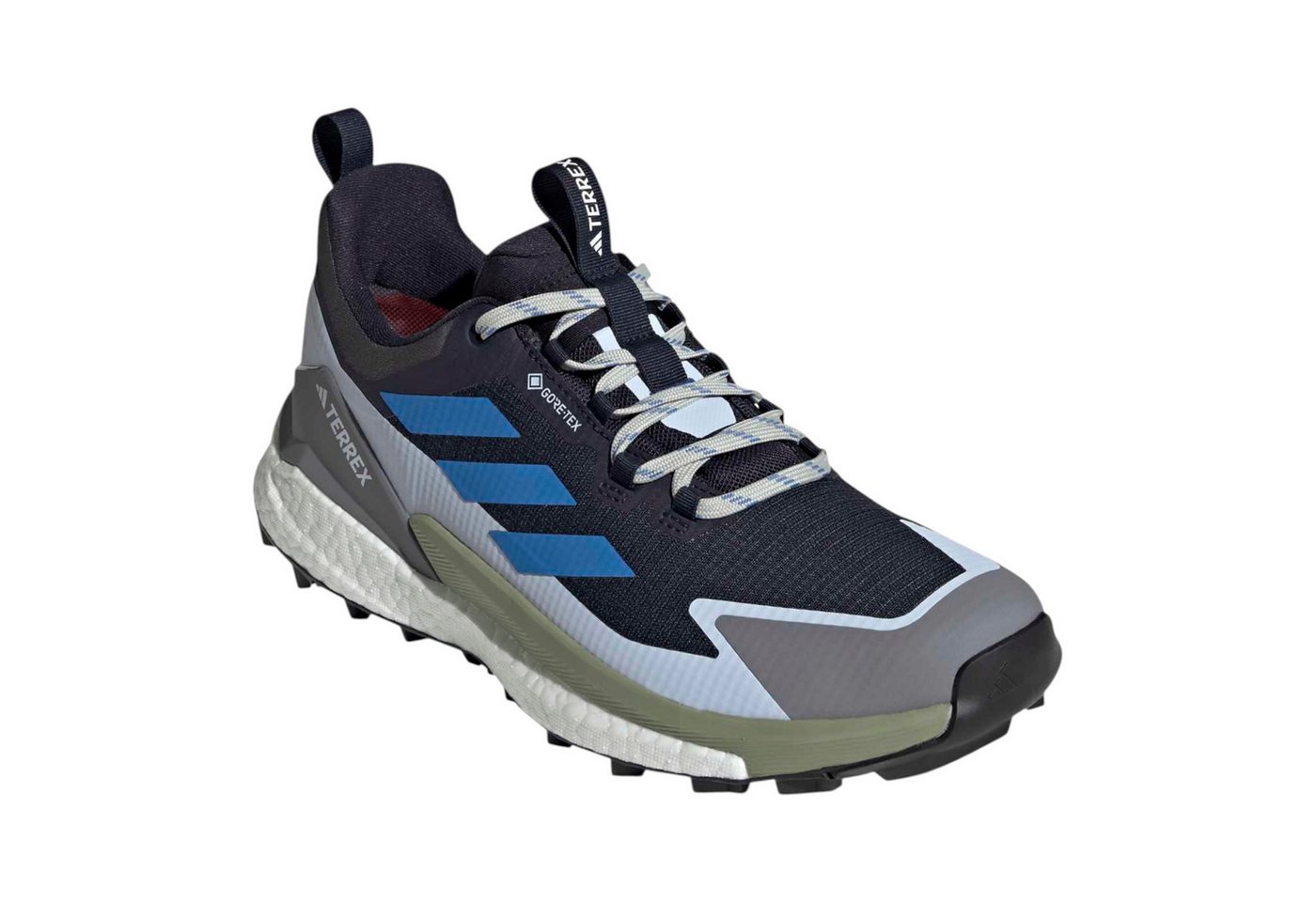 adidas Performance Terrex Free Hiker 2.0 GTX (Speed-Hiking, wasserdicht) inkblau/grau Wanderschuh Bild 2