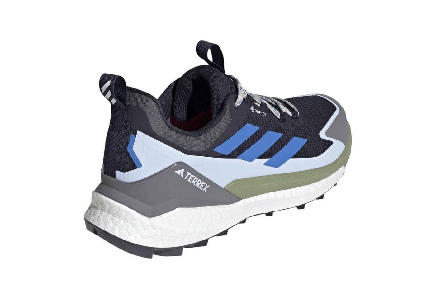 adidas Performance Terrex Free Hiker 2.0 GTX (Speed-Hiking, wasserdicht) inkblau/grau Wanderschuh Bild 3