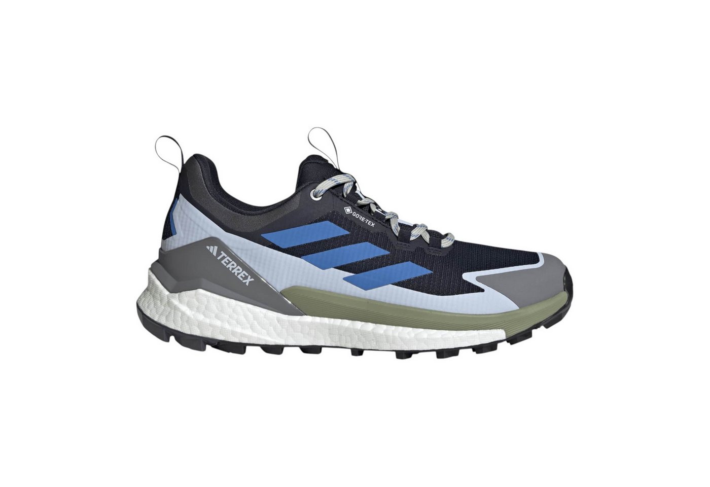 adidas Performance Terrex Free Hiker 2.0 GTX (Speed-Hiking, wasserdicht) inkblau/grau Wanderschuh Bild 4