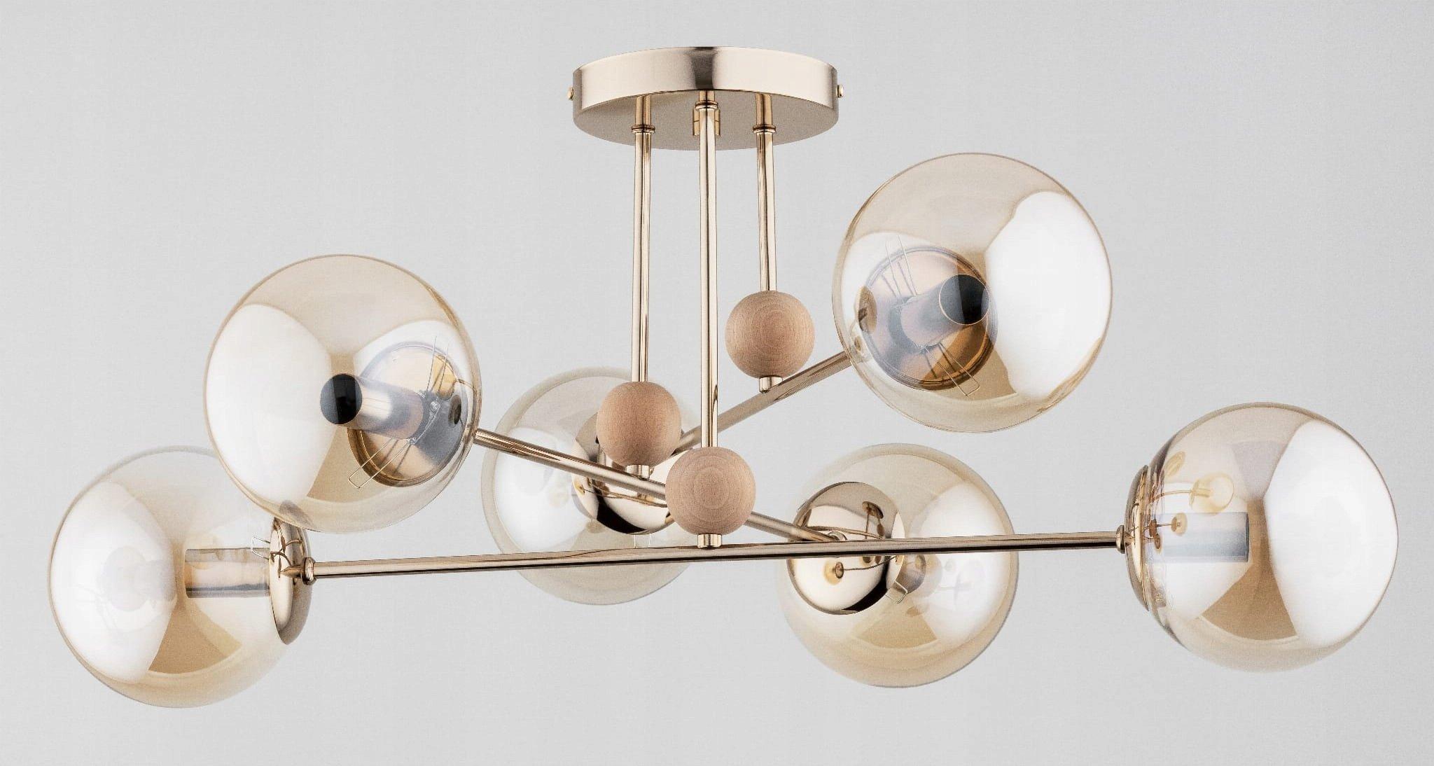 Alfac Lampe Alfa Antik-gold Modernes Design 71 Cm
