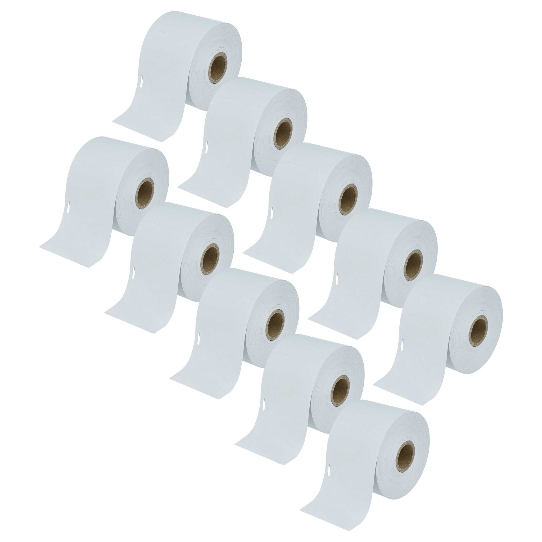 Vhbw - 10x Etiketten-rolle 62mm X 106mm (250 Etiketten) Kompatibel Mit Dymo Labelwriter 4xl, 450 Twin Turbo, 450 Turbo Etiketten-drucker