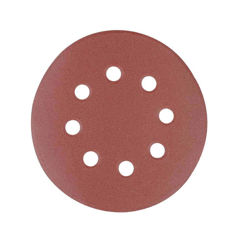 Klettschleifscheiben, Gelocht, 125 Mm, 10er-pckg. 40er-körnung