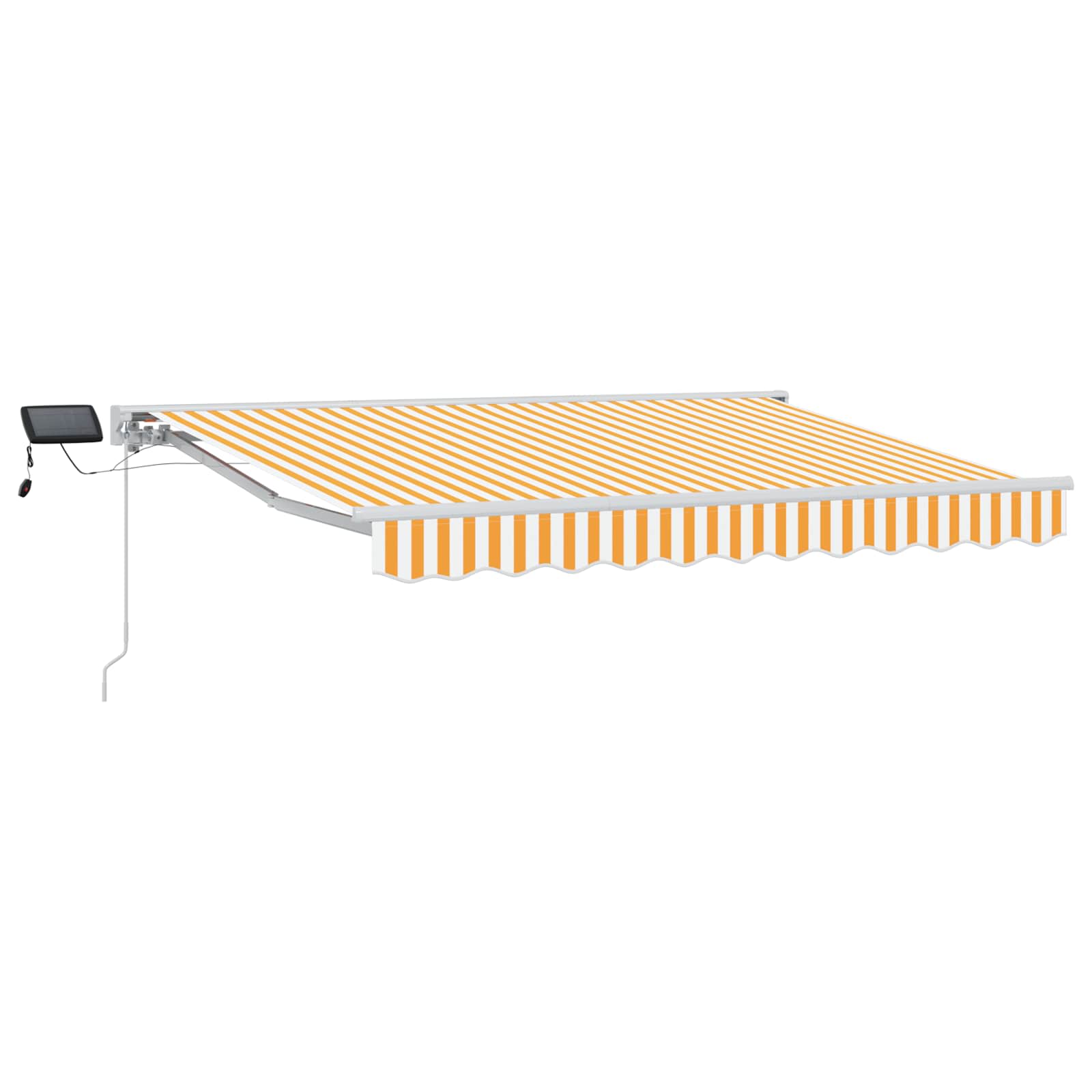 Manuelle Markise Mit Solar-led 2,5 X 2 M Vidaxl
