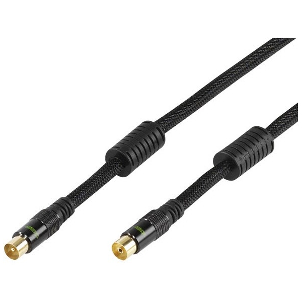 Vivanco 43900 Ps L7110 15bs Antennenkabel, 110 Db 1,5m B-z