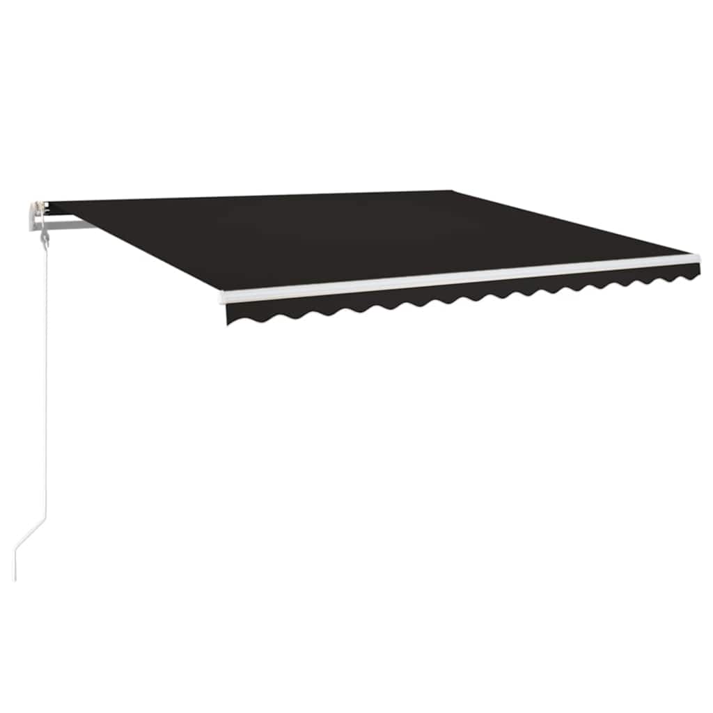 Maison Exclusive - Elektrische Markise 4,5 X 3,5 M Anthrazit 100%