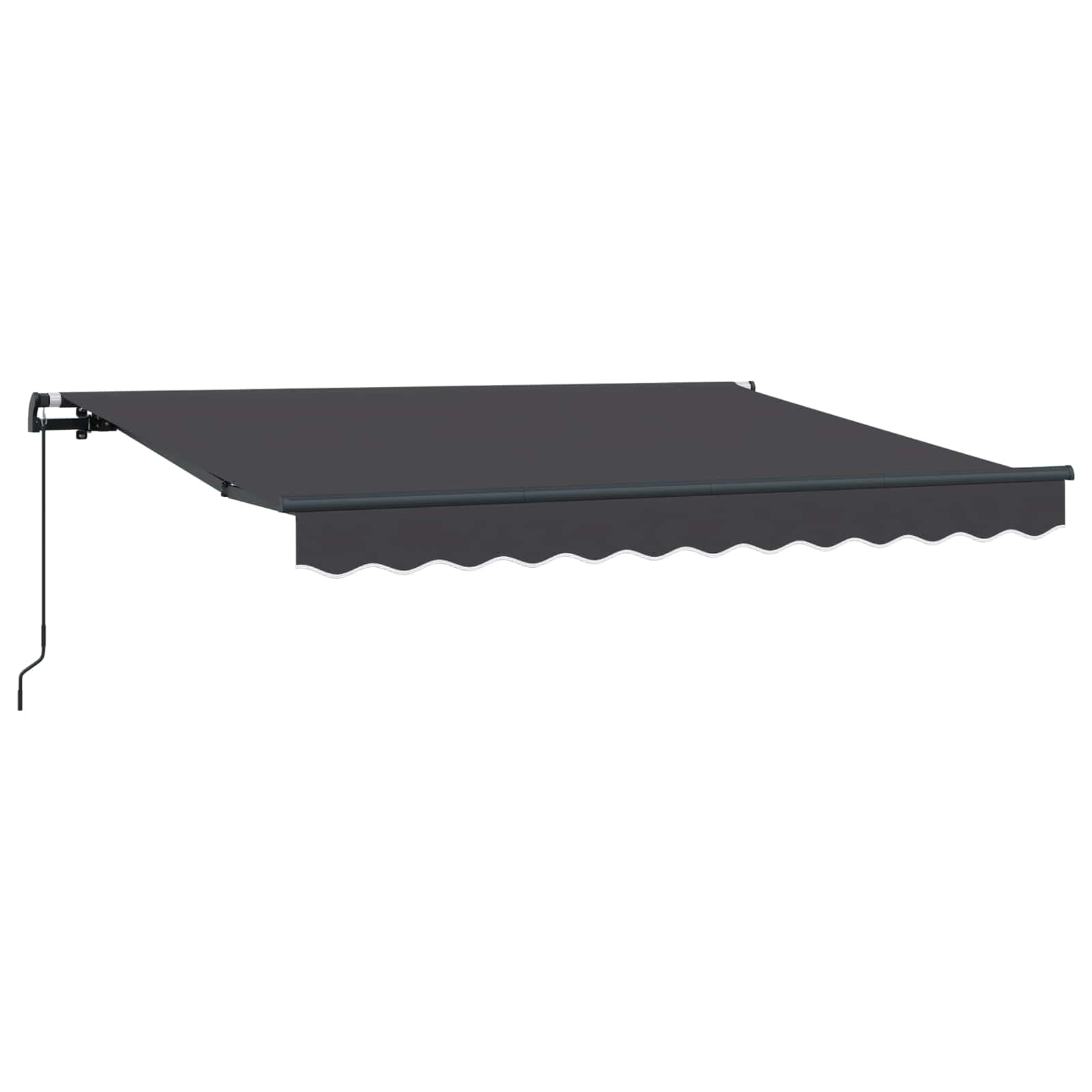 Maison Exclusive - Manuelle Markise 3 X 2 M Anthrazit 100% Polyes