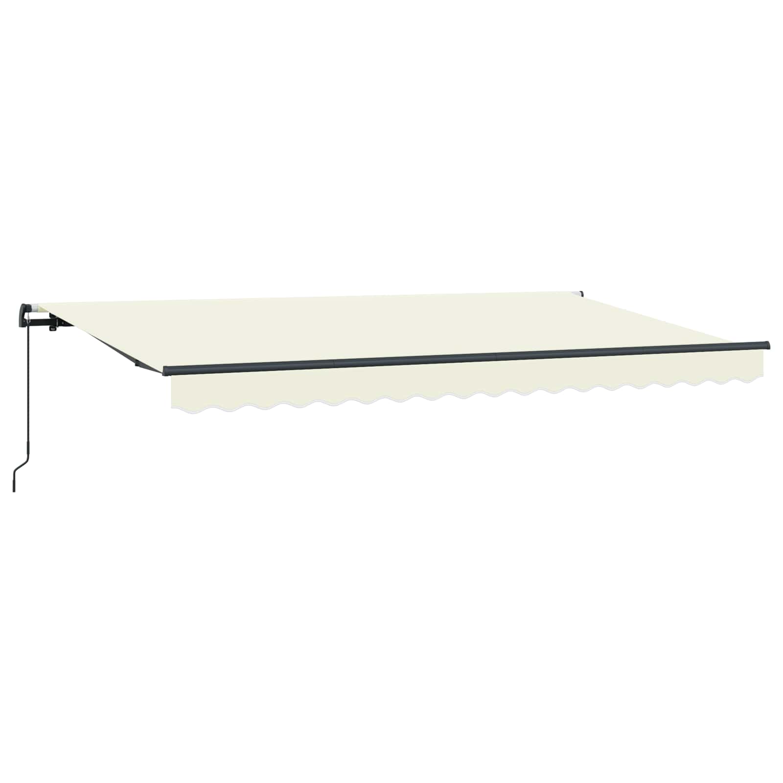 Maison Exclusive - Manuelle Markise 3,5 X 2 M Creme 100% Polyeste