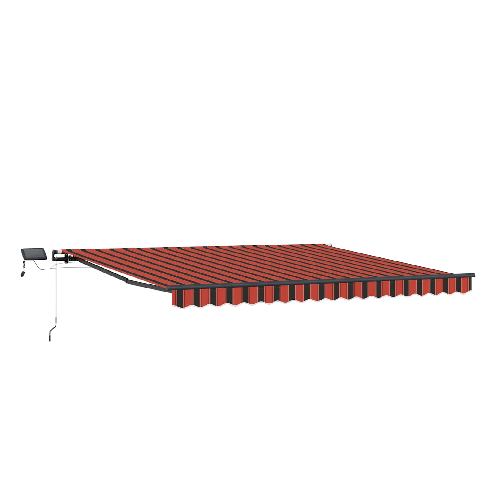 Maison Exclusive - Manuelle Markise Mit Solar-led 4,5 X 3,5 M