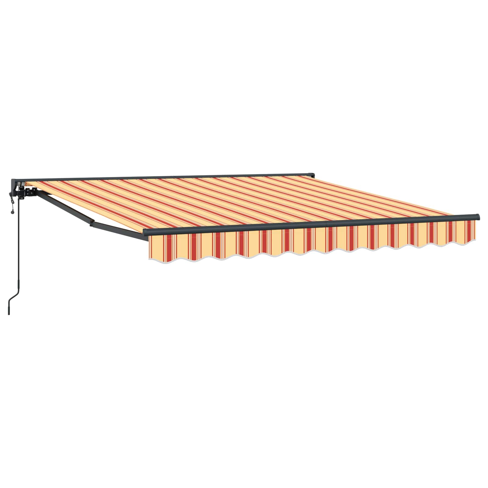 Maison Exclusive - Elektrische Markise 3,5 X 2,5 M Gelb-orange Ge