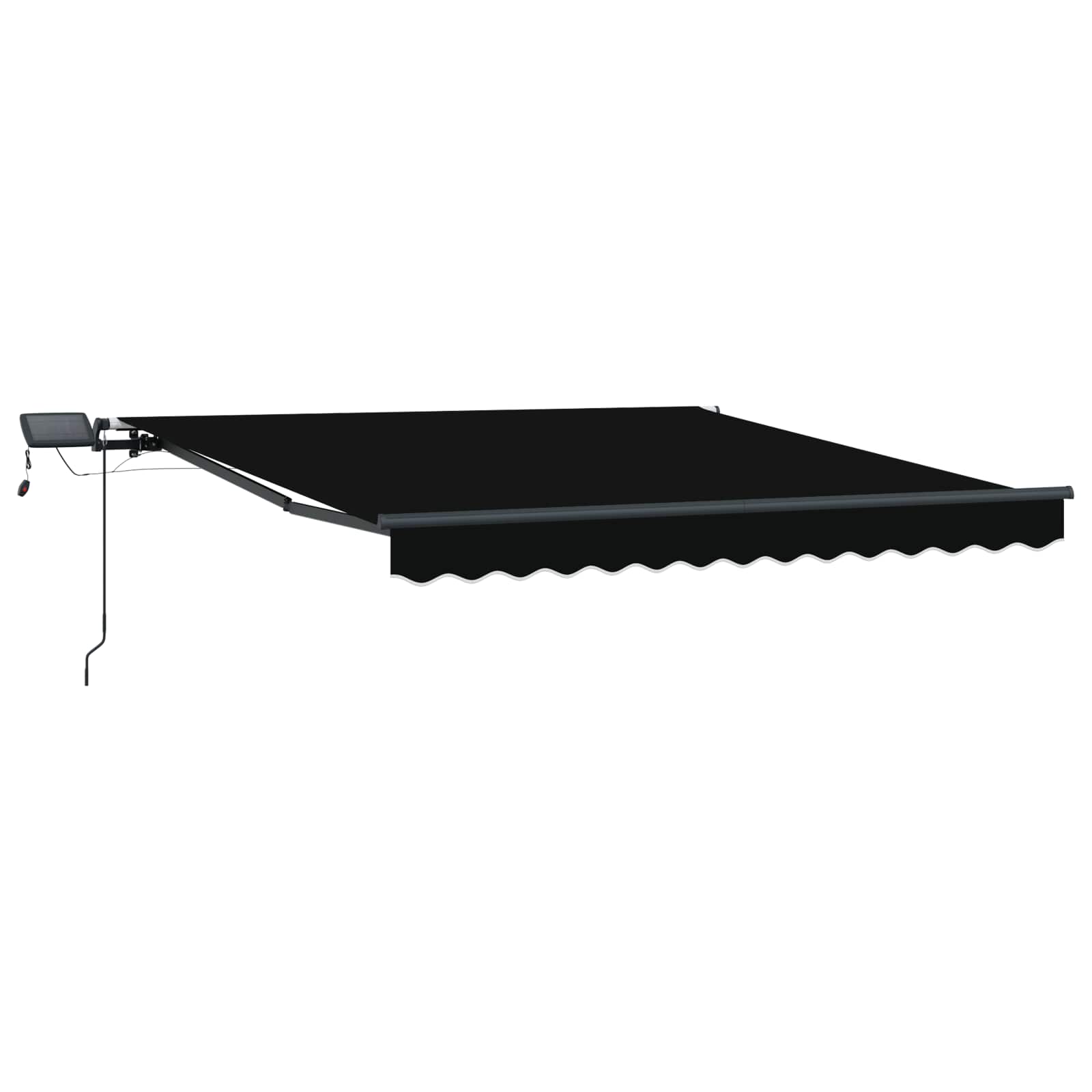 Maison Exclusive - Manuelle Markise Mit Solar-led 3,5 X 2,5 M Sch
