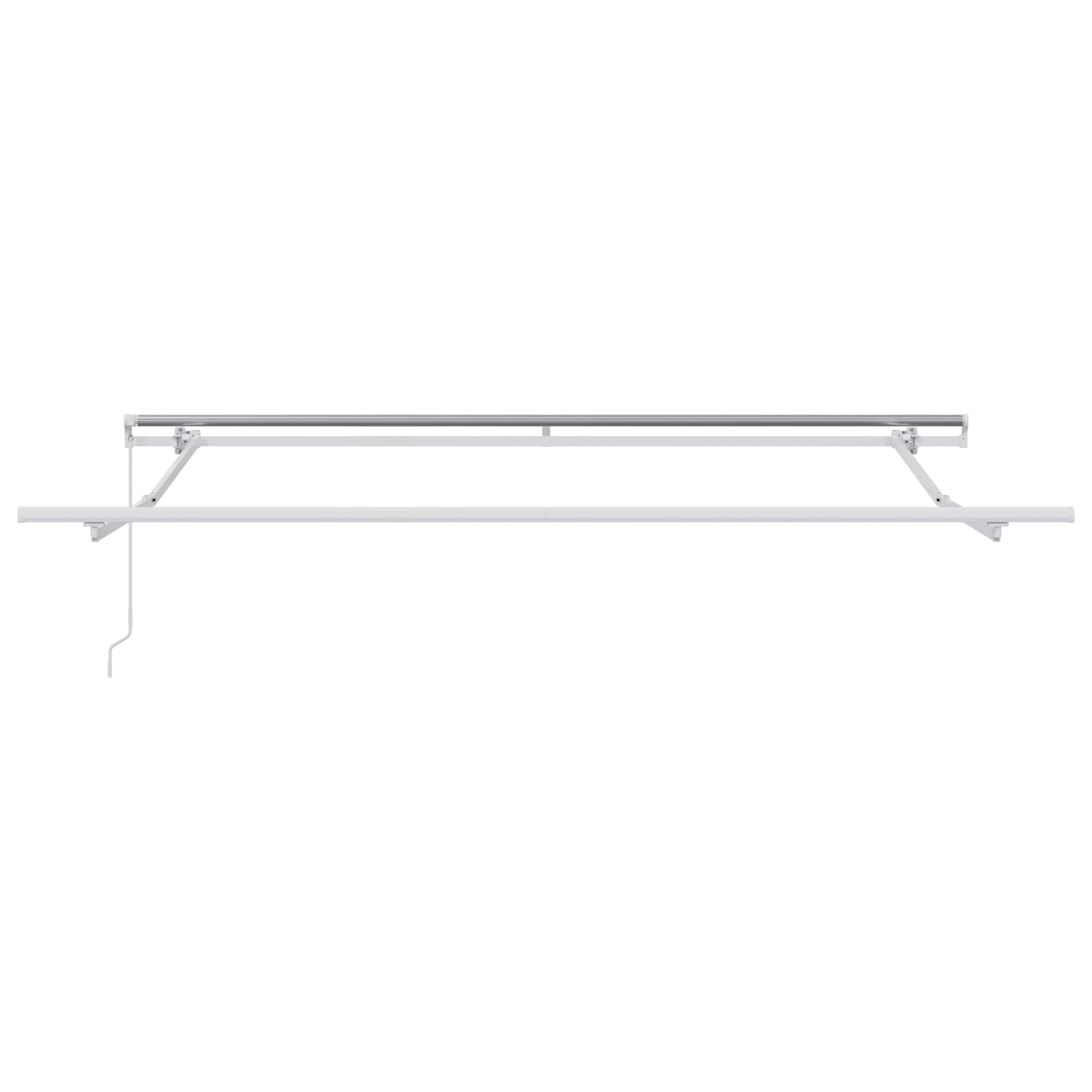 Maison Exclusive - Manuelle Markise 3 X 2,5 M Schwarz 100% Polyes