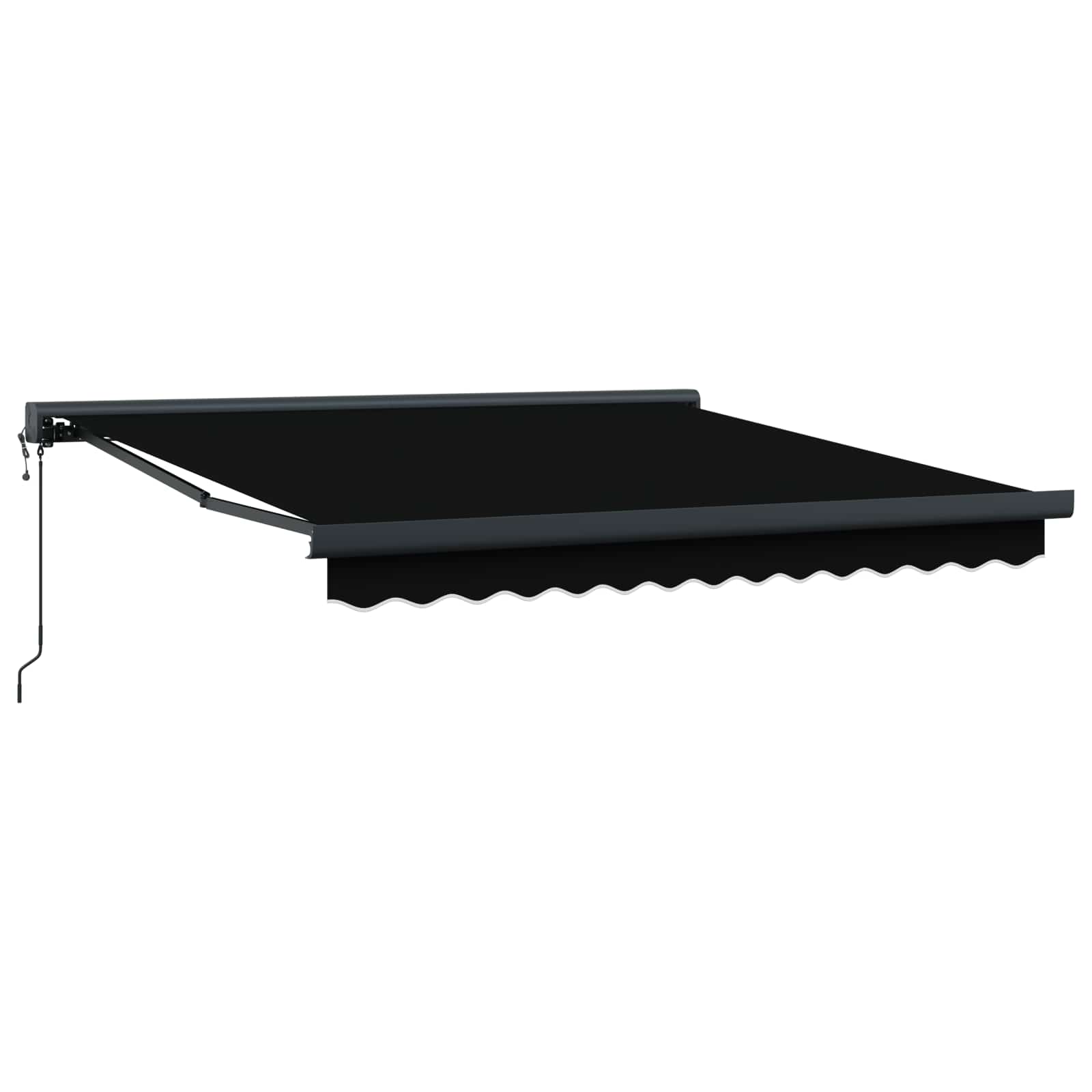 Maison Exclusive - Elektrische Markise 3 X 2,5 M Schwarz 100% Pol