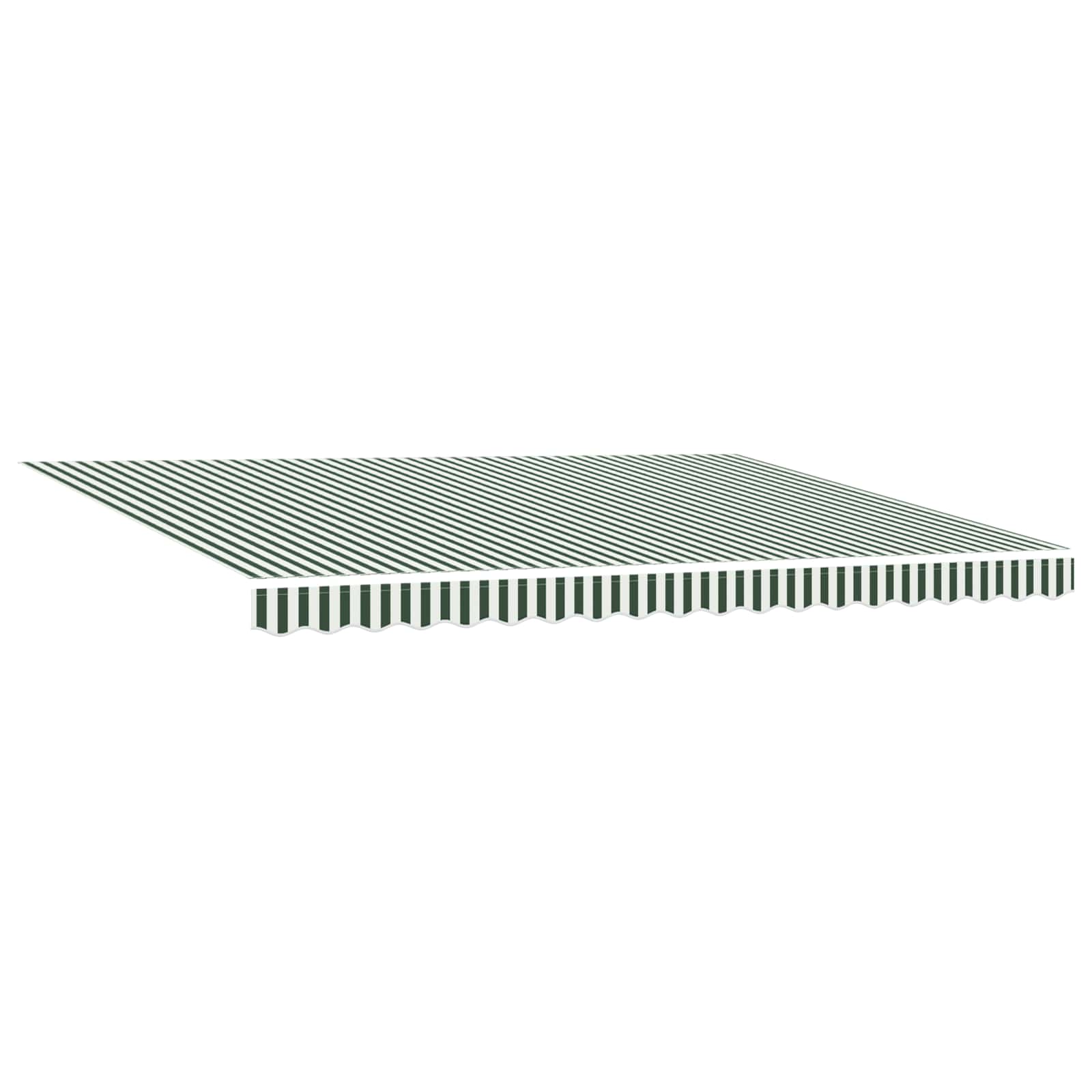 Maison Exclusive - Manuelle Markise Mit Solar-led 4,5 X 3,5 M Grü