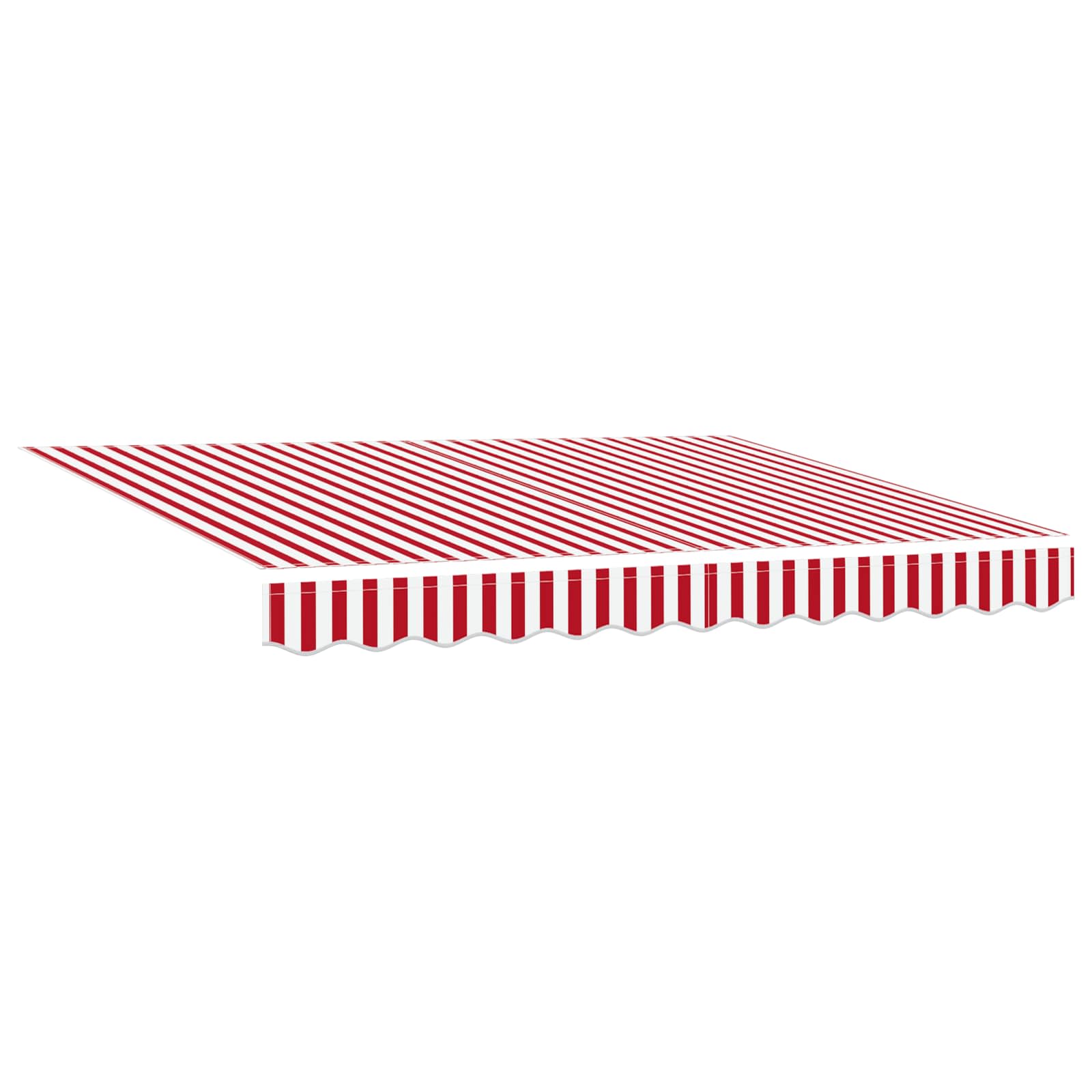 Maison Exclusive - Elektrische Markise 3 X 2,5 M Rot Und Weiße St