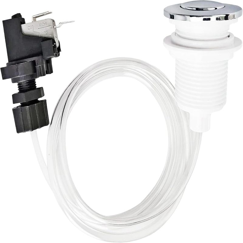 32-mm-pneumatikschalter Für Schwimmbad Und Badewanne, Intelligentes Induktionssteuerventil (16 A), Weiß