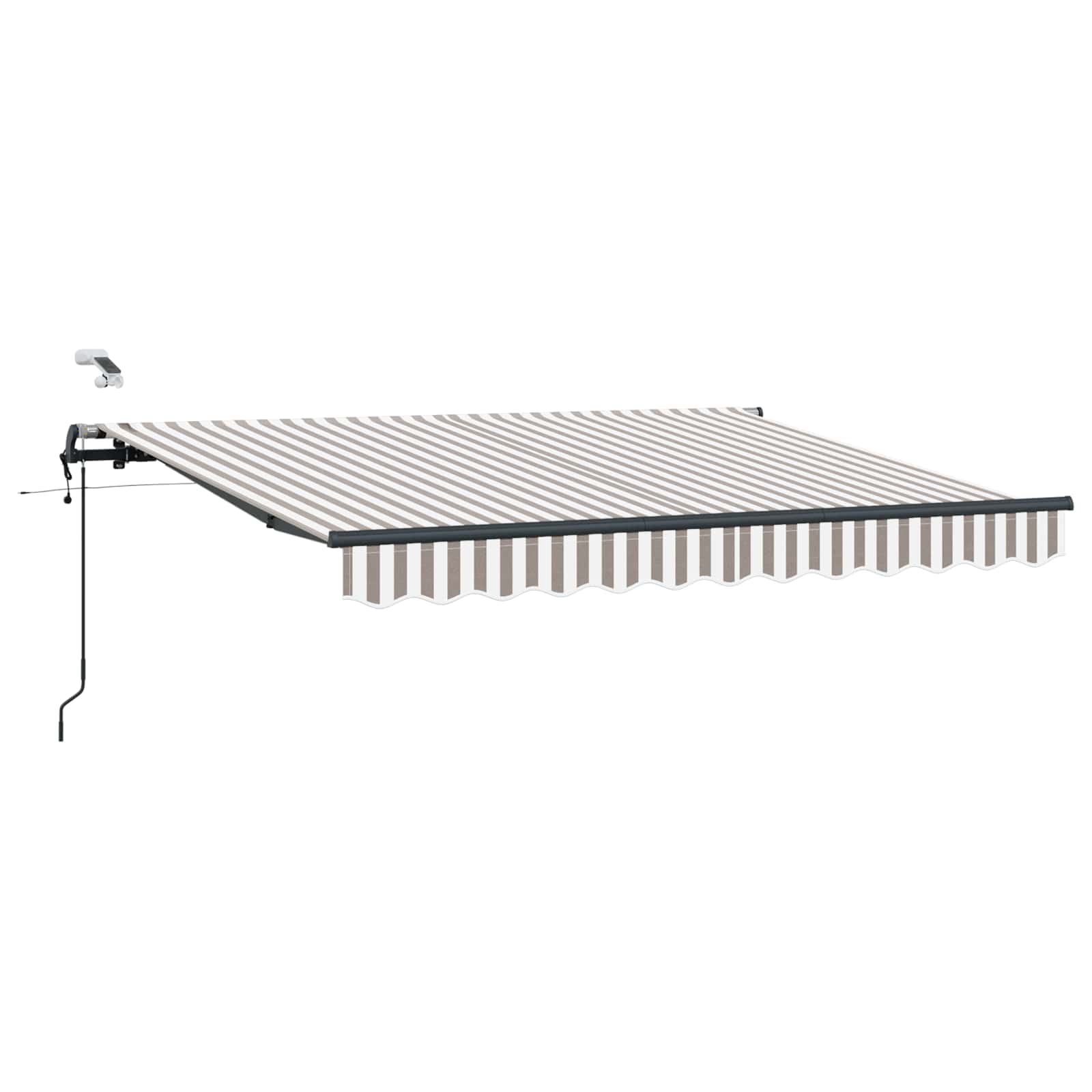 Elektrische Markise Mit Led Und Sensor 4,5 X 3,5 M Vidaxl