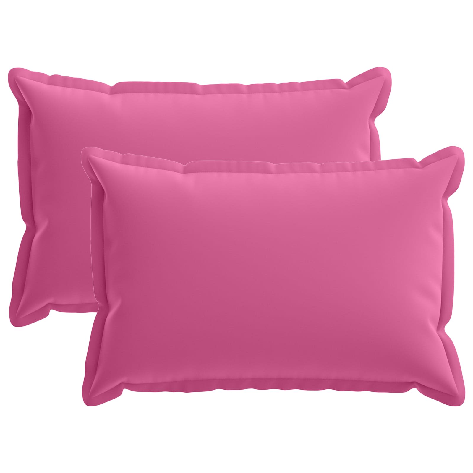 Kissen 2 Stk. Houten Rosa 50 X 75 Cm Polyester Vidaxl