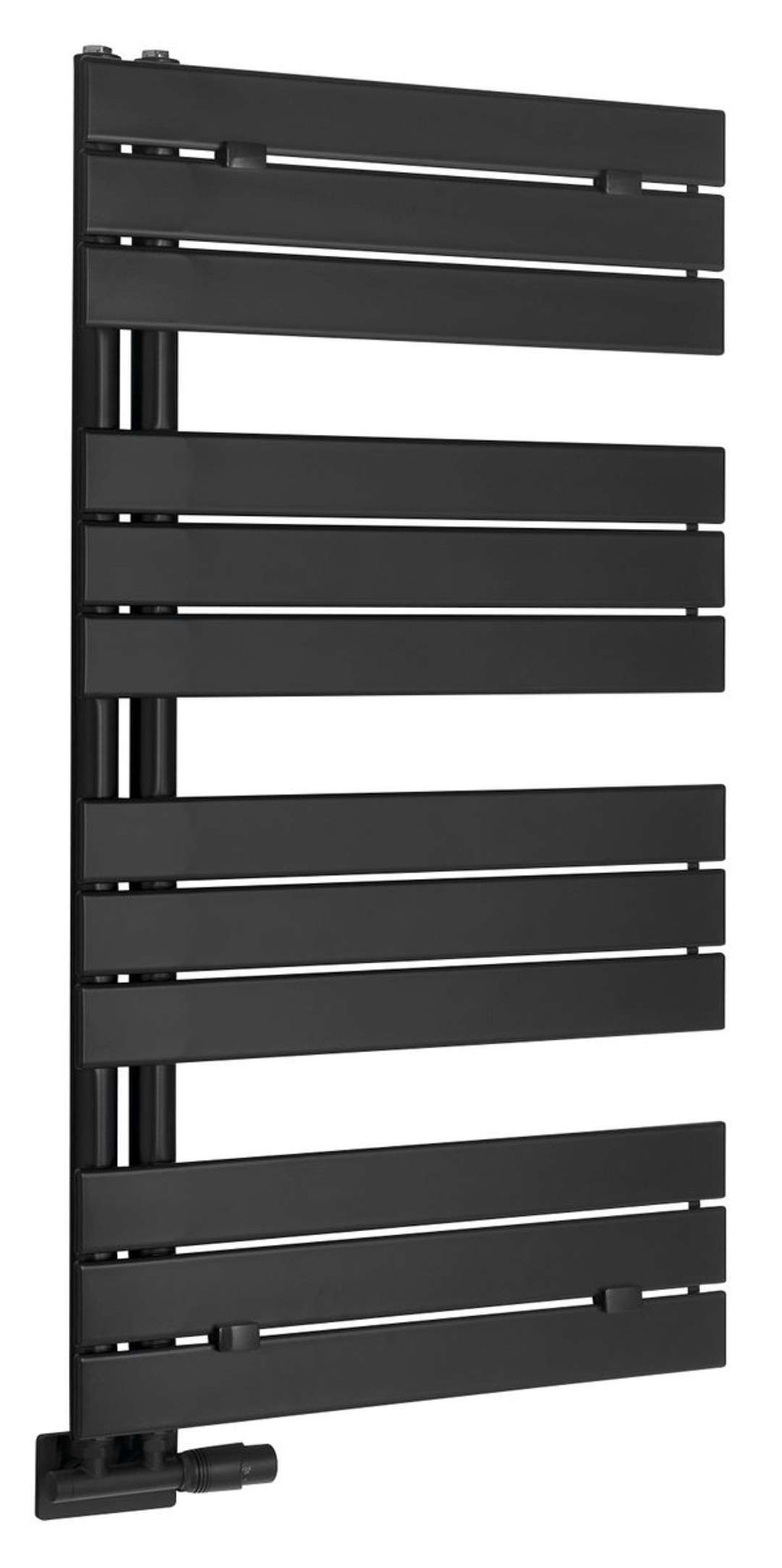Aqualine Mythos - Heizkörper 50x113 Cm, 500 W, Mattschwarz Llm511b