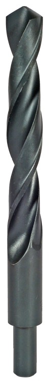 Hss-r-bohrer Aus Schwarzem Metall, Reduzierter Griff, 14,5 Mm, 5,0 Stück - E-500-5145