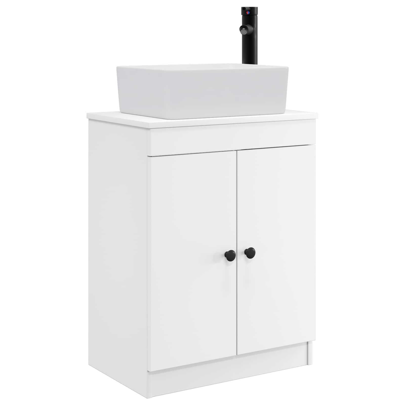 Maison Exclusive - Waschbeckenschrank Weiß 54 X 35 X 100 Cm Holzw