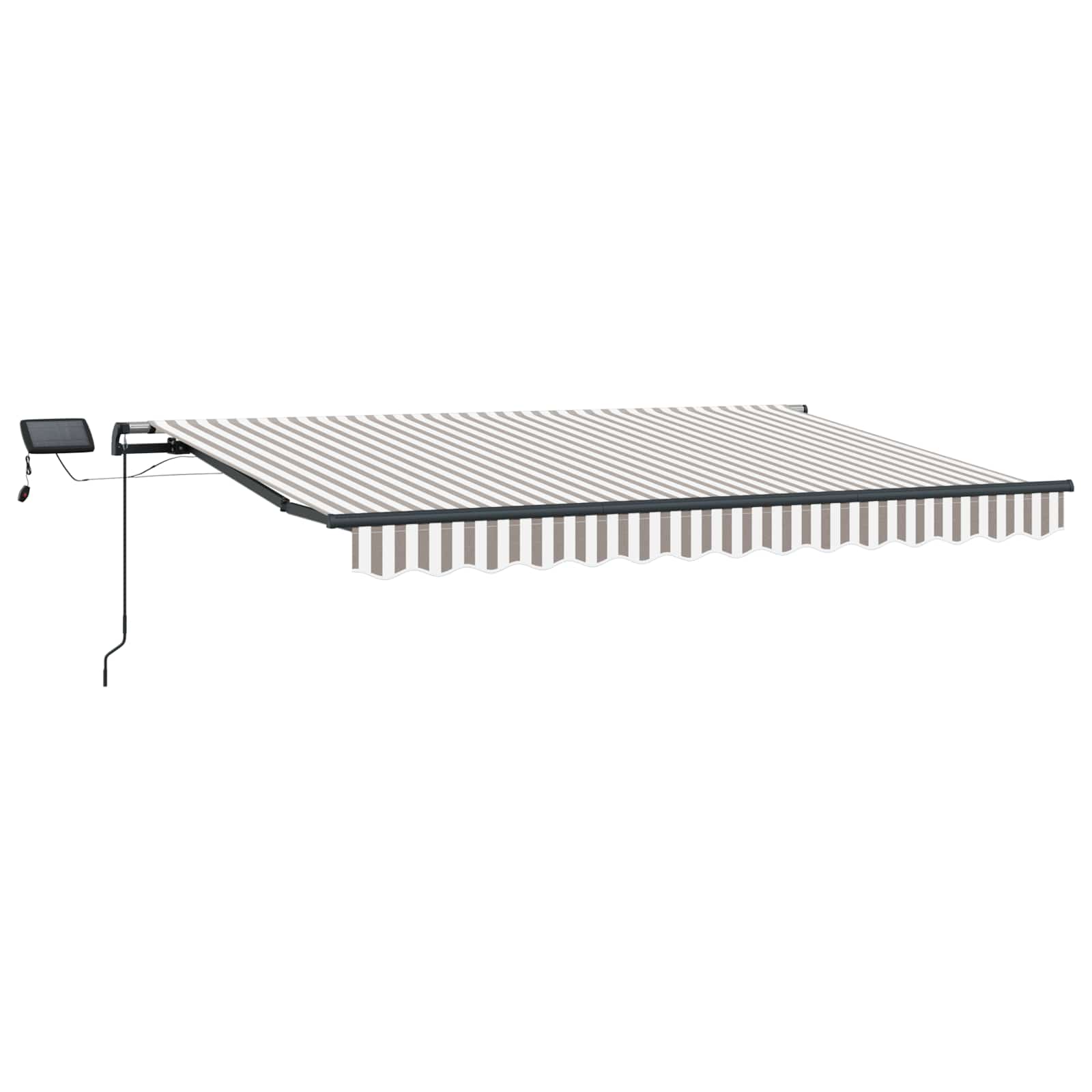 Maison Exclusive - Manuelle Markise Mit Solar-led 6 X 3 M