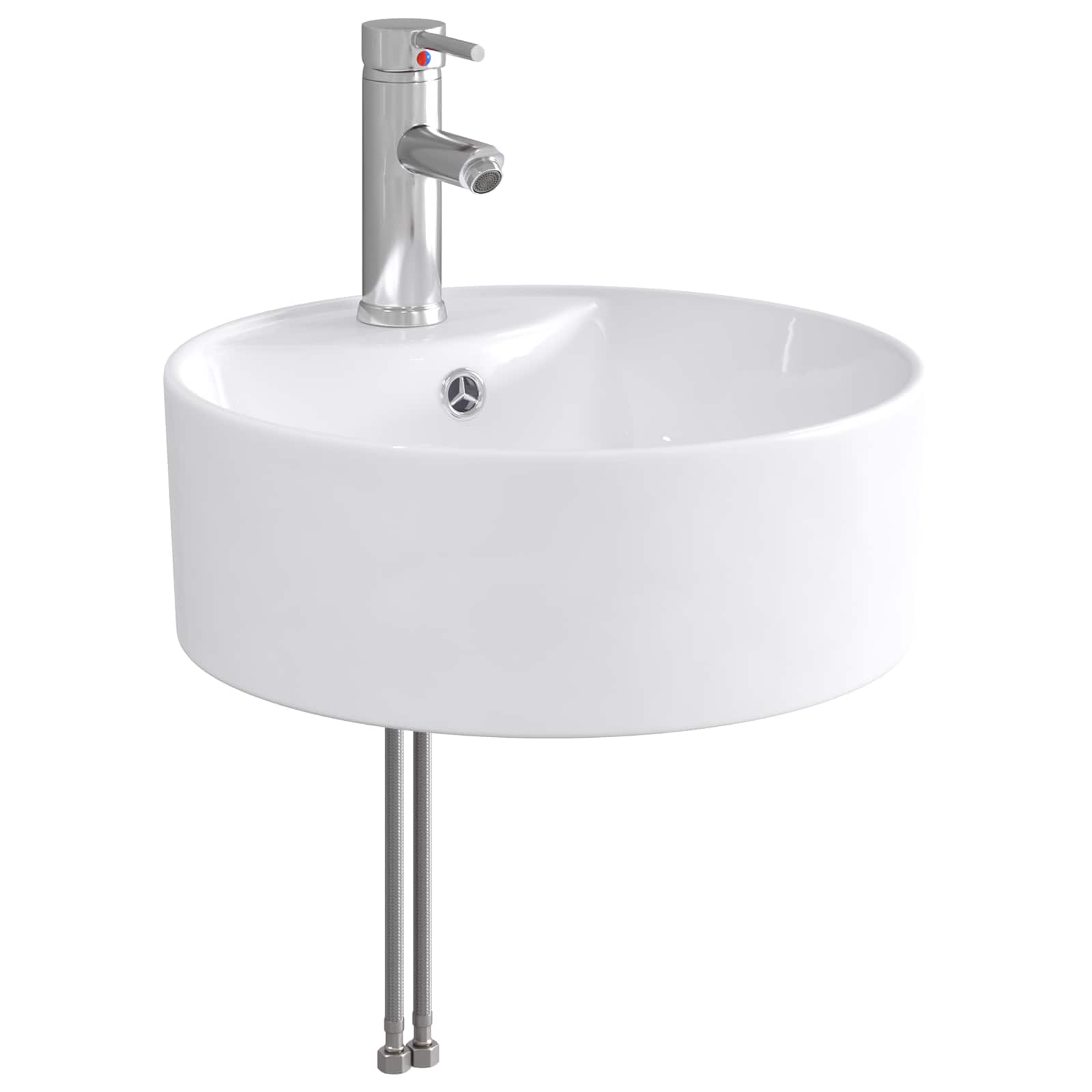 Maison Exclusive - Badezimmer-waschbecken Chrom 40,5 X 40,5 X 15