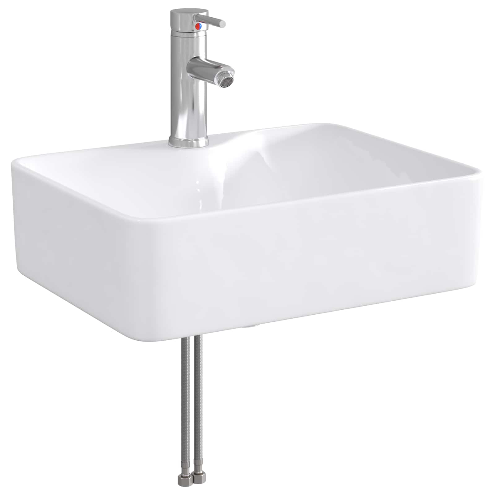 Maison Exclusive - Badezimmer-waschbecken Chrom 48,5 X 37,5 X 13