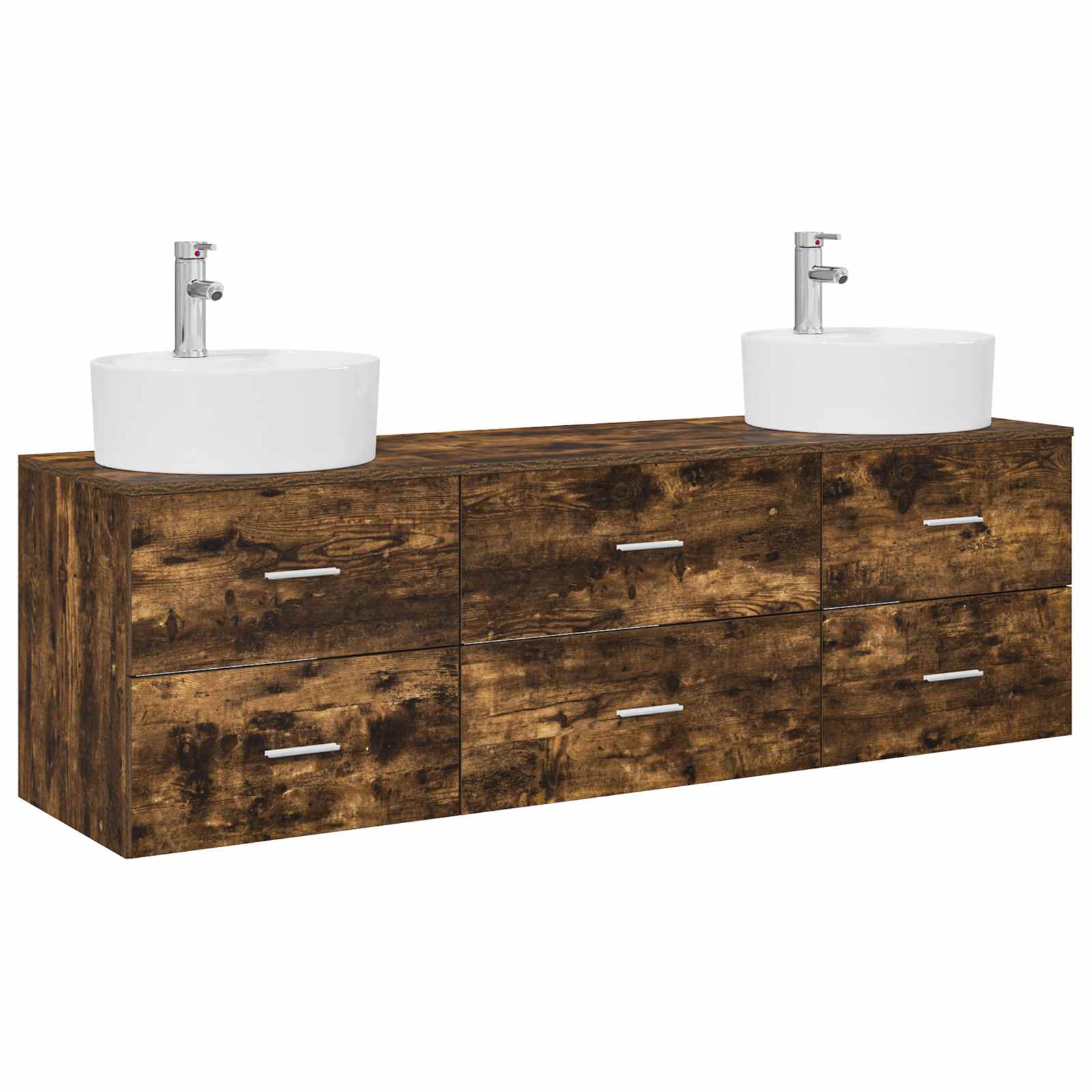 Maison Exclusive - Wandmontiertes Badezimmerschrank-set 3 Stk. Ge