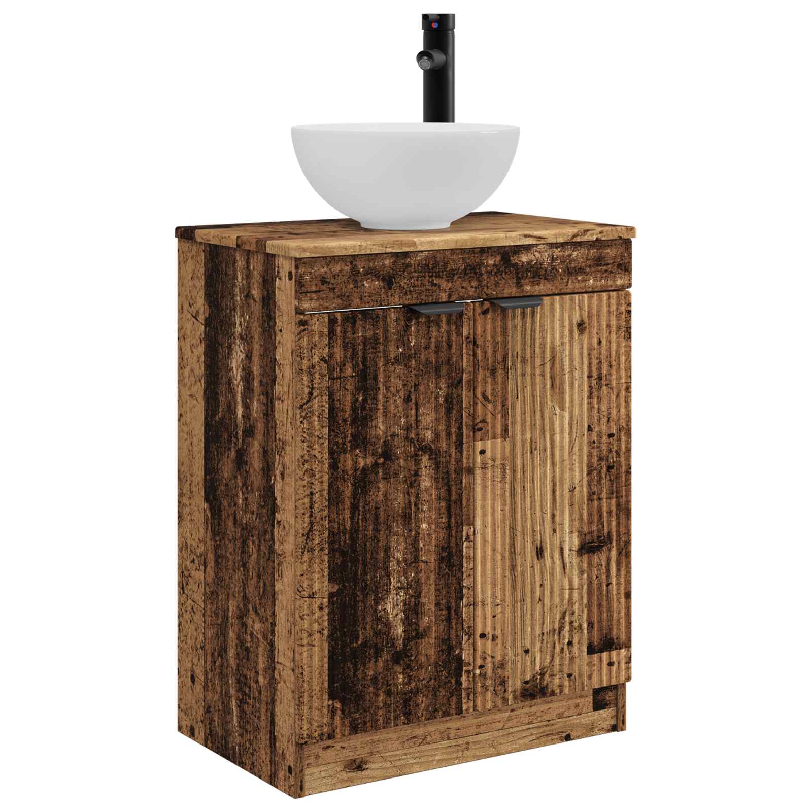 Maison Exclusive - Waschbeckenschrank Altholz 54 X 35 X 100 Cm Ho