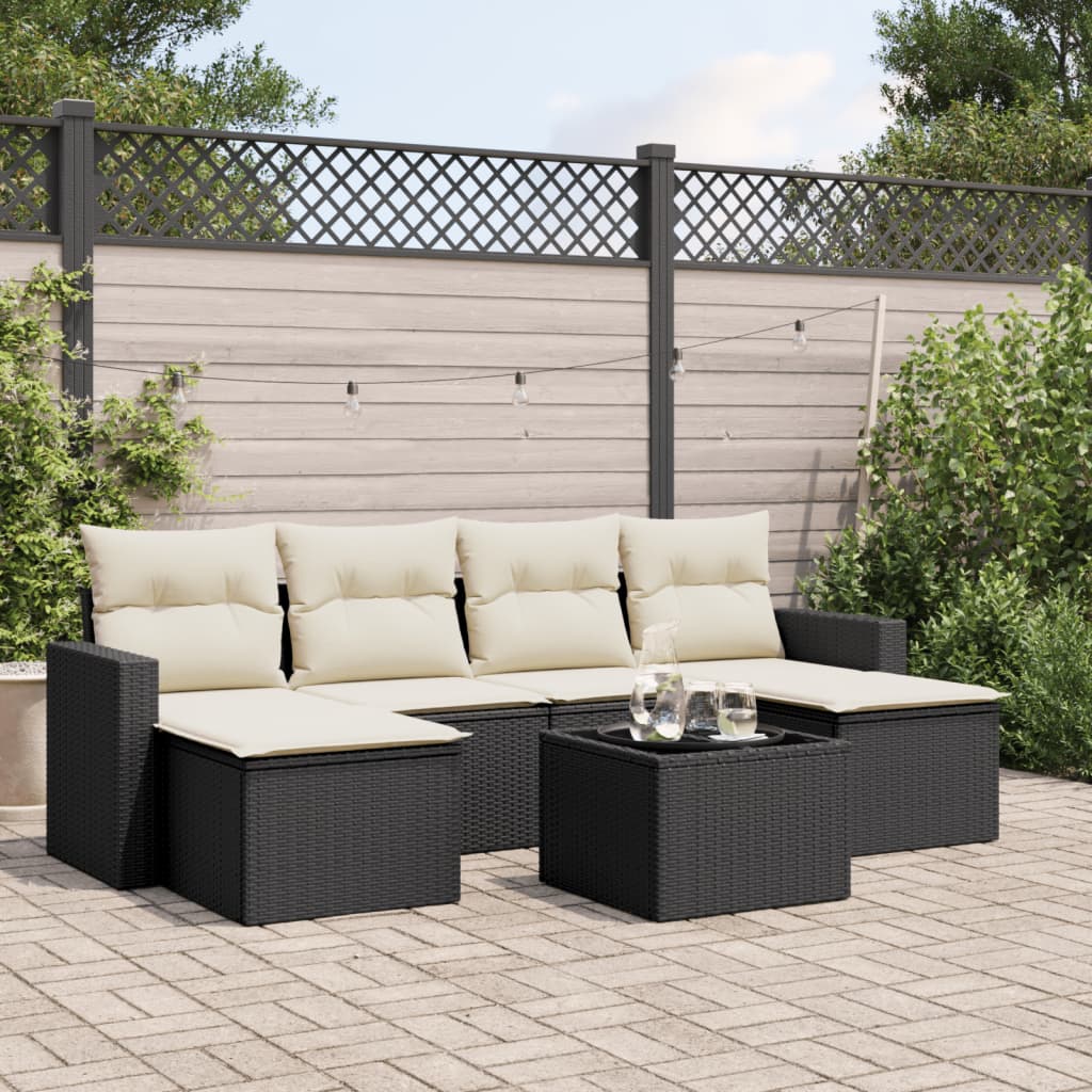 Teenpull – Outdoor-sofagarnitur 4 Stk. Weiß Und Hellgrau Polyester