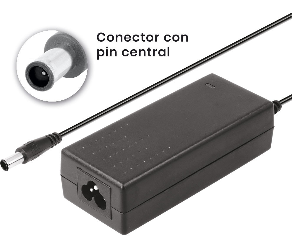 Festes Netzteil 19vdc 2,1amp Hohlstecker 3pol.