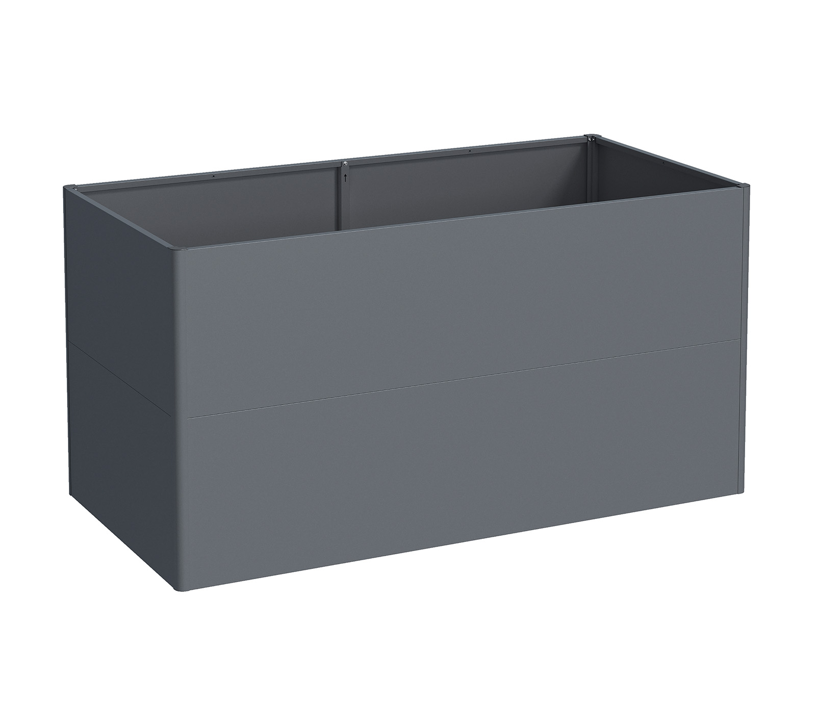Westmann Altera 150 Metall Hochbeet Mit Zwischenboden Anthrazit 150x75x77 Cm