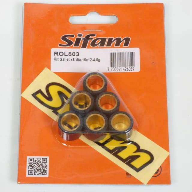 Variomatik-rolle Sifam Für Roller Mbk 50 Cr Z Target Neu