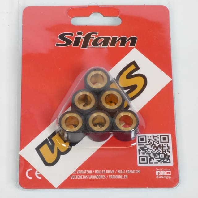 Variomatik-rolle Sifam Für Quad Yamaha 125 Yfa Breeze 1989 Bis