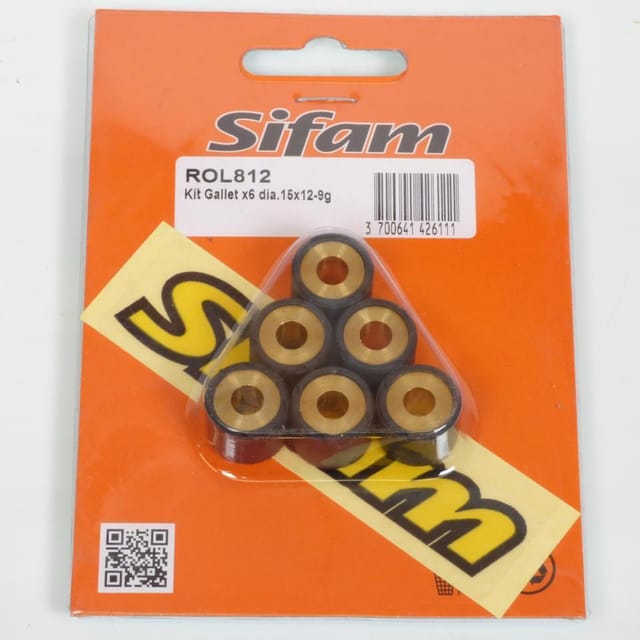 Variomatik-rolle Sifam Für Mofa Mbk 50 51 Swing 3 Rollen 15x12