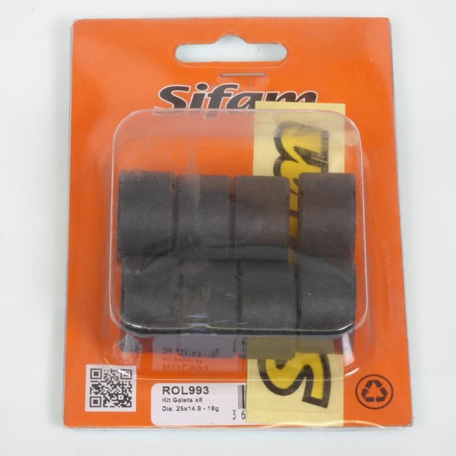 Variomatik-rolle Sifam Für Roller 312 530 8698 2012 25x14.9 18grs