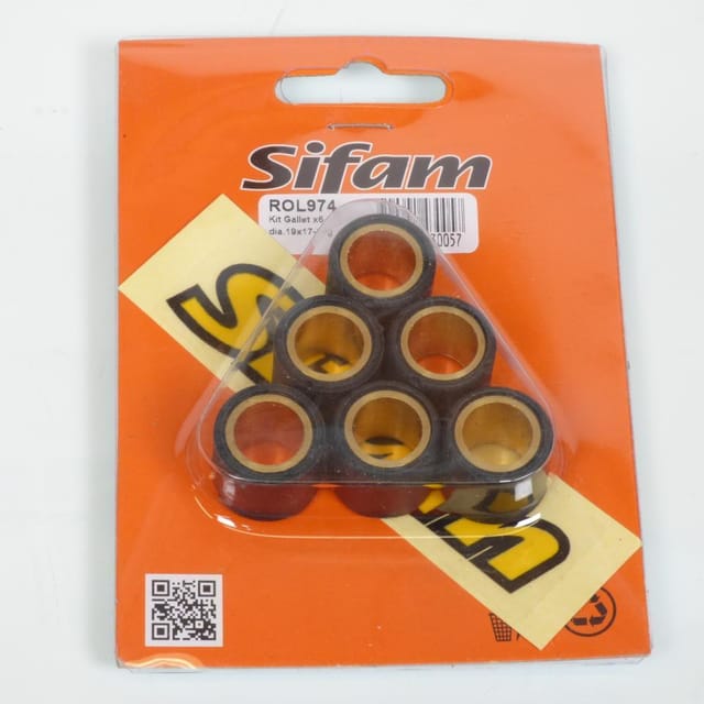 Variomatik-rolle Sifam Für Roller Piaggio 125 Hexagon 19x17 10grs