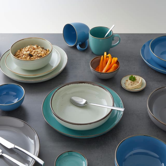 Mömax Dessertteller Capri Aus Porzellan &oslash 22cm