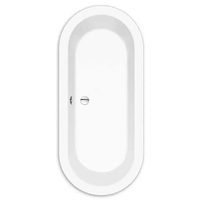 Steinkamp freistehende Ovalbadewanne 180 x 80 cm Living Weiß