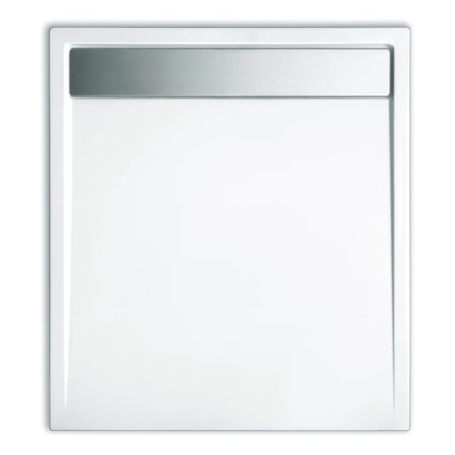 Steinkamp Duschwanne Living Weiß 160 x 90 cm mit Ablaufrinne superflach