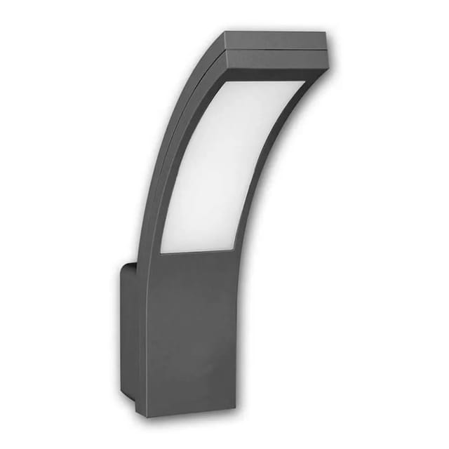 world-trading-net LED Eingangsleuchte PIRYT Anthrazit 10W IP54 Stand