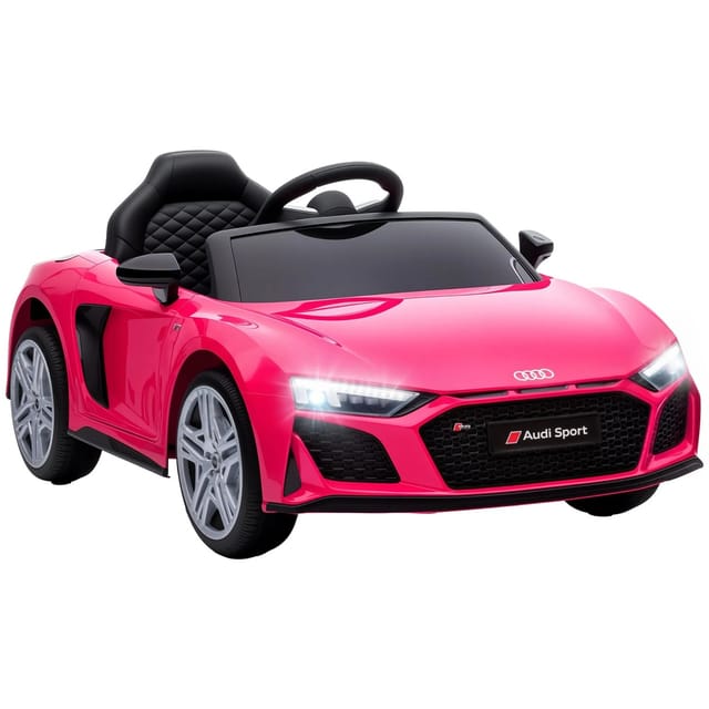AIYAPLAY Kinder Elektroauto Kunststoff Stahl 107L x 58B x 44H cm Rosa