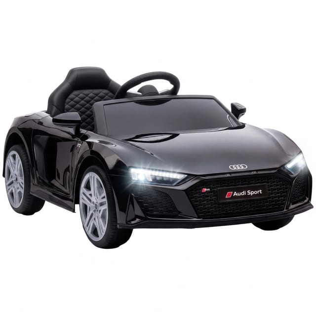 AIYAPLAY Kinder Elektroauto Kunststoff Stahl 107L x 58B x 44H cm Schwarz