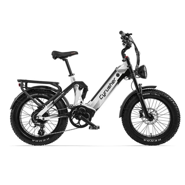 CYRUSHER Kommoda Pro 20 Zoll E-Bike mit Fat Tires 250W Motor und 52V20Ah Akku