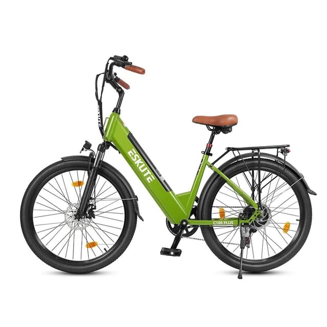 ESKUTE C100 Plus City E-Bike-26 Zoll-250W Motor-36V13Ah Akku