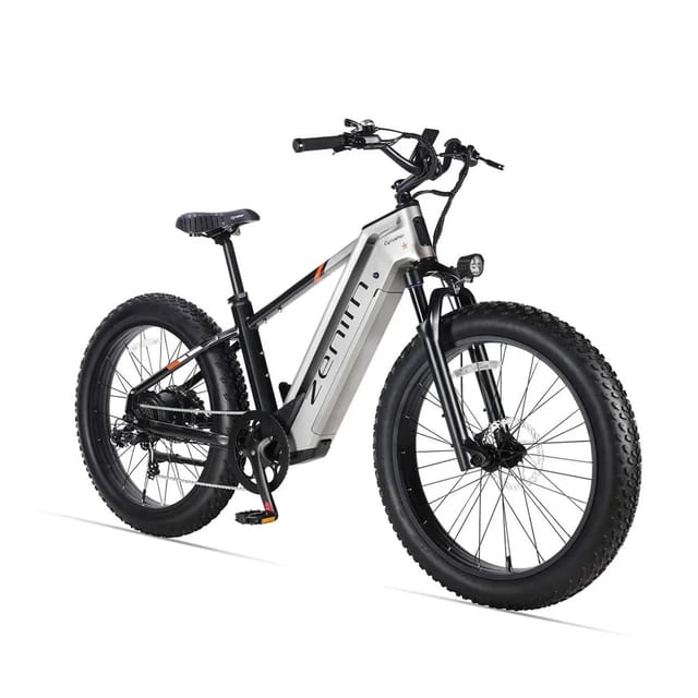Cyrusher Zenith E-Bike mit Fat Tires 52V 15Ah Akku Drehmoment und Trittfrequenzsensor